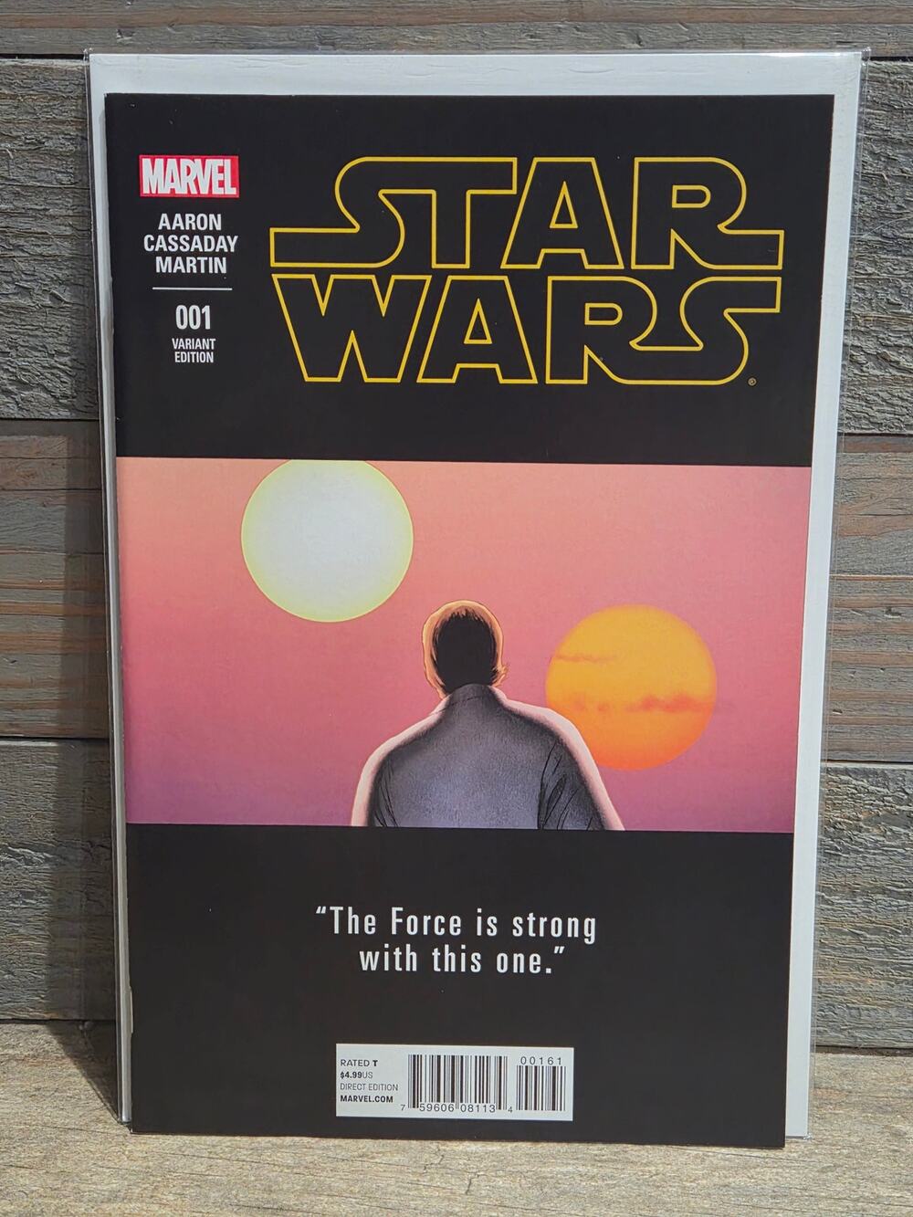 Star Wars #1 – Marvel Comics 2015 – John Cassaday Teaser Variant Cover Disney